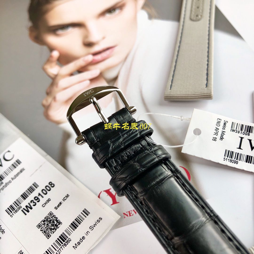 【 Video analysis 渠道原单】IWC IWC 表柏涛菲诺系列IW391008 wrist watches  / WG502