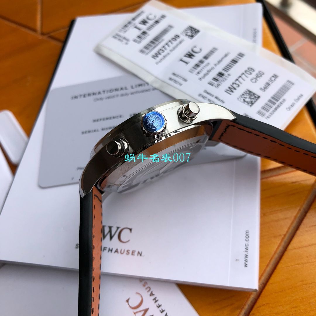 【独家评测视频渠道原单】IWC IWC 表飞行员系列IW377709 wrist watches  / WG503