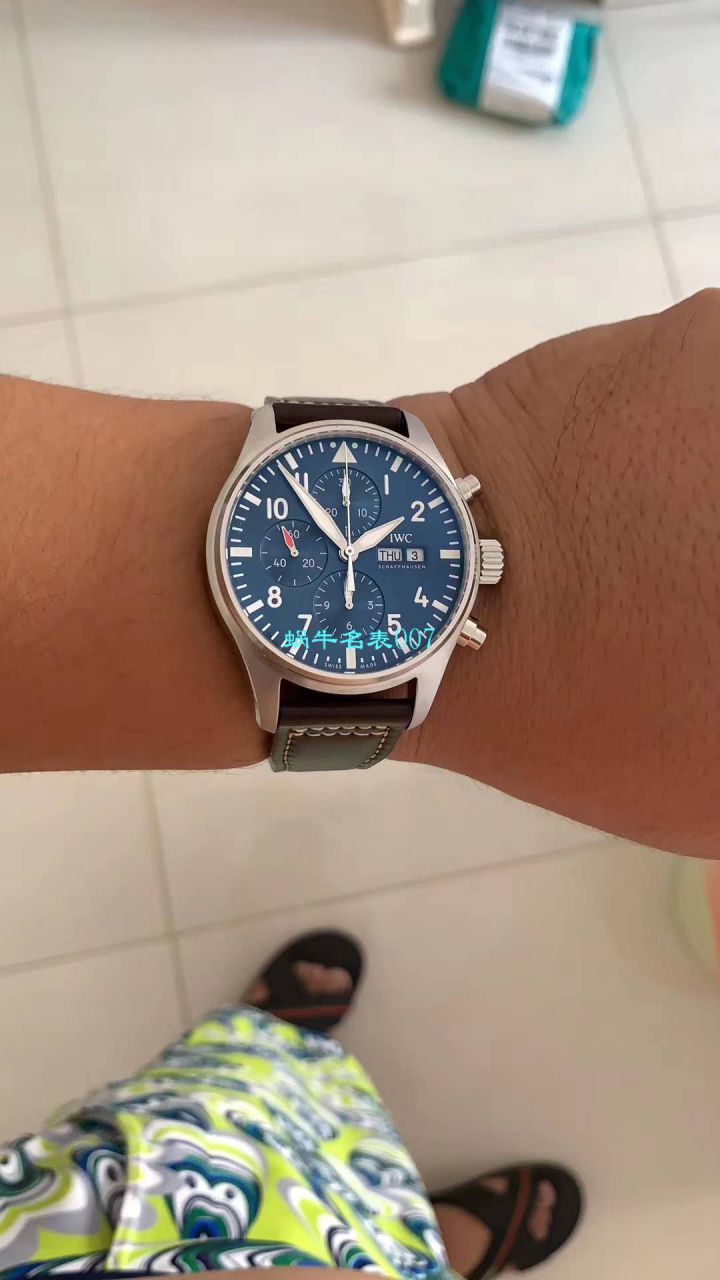 【 Video analysis 、稀缺原单❗最新大全套， IWC 小王子】IWC IWC 表飞行员系列IW377714 wrist watches (小王子) / WG350