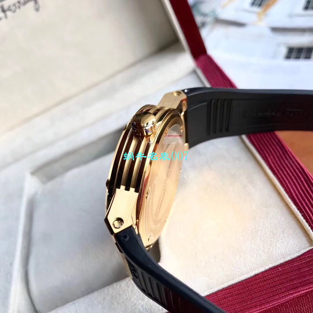 【渠道原单】菲拉格慕最新款计时石英男表这款类似AP的 watchcase 设计 / FEL013
