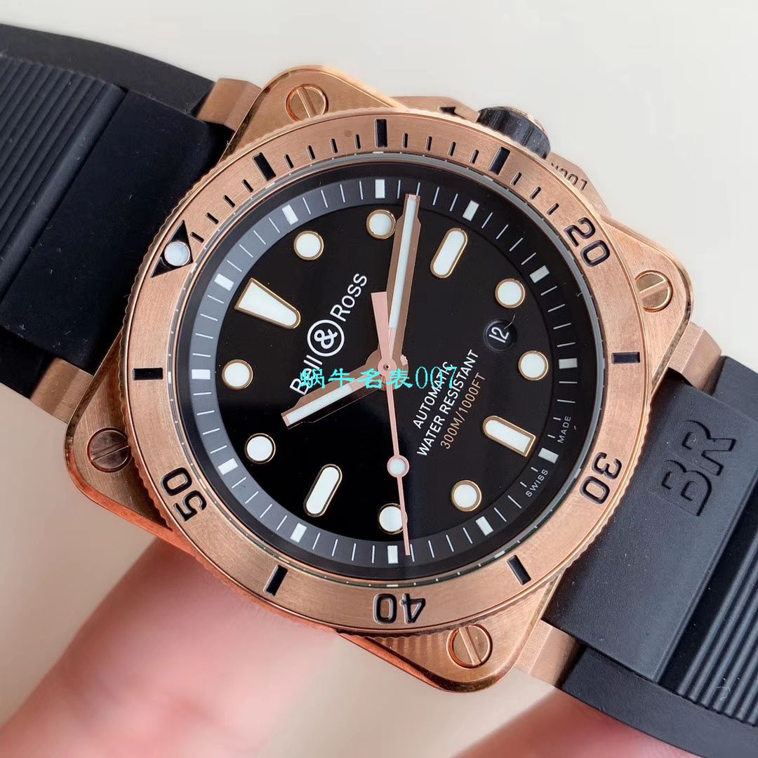 【BR Factory  Replica Copy Bell & Ross青铜 Watches 】 Bell & Ross INSTRUMENTS系列BR0392-D-BL-BR/SCA wrist watches  / BR0392divB