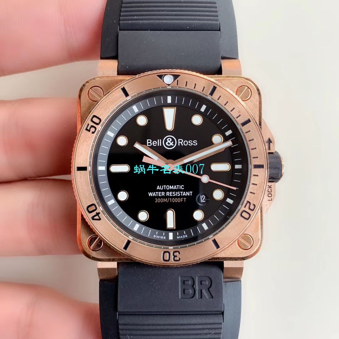 【BR Factory  Replica Copy Bell & Ross青铜 Watches 】 Bell & Ross INSTRUMENTS系列BR0392-D-BL-BR/SCA wrist watches  / BR0392divB
