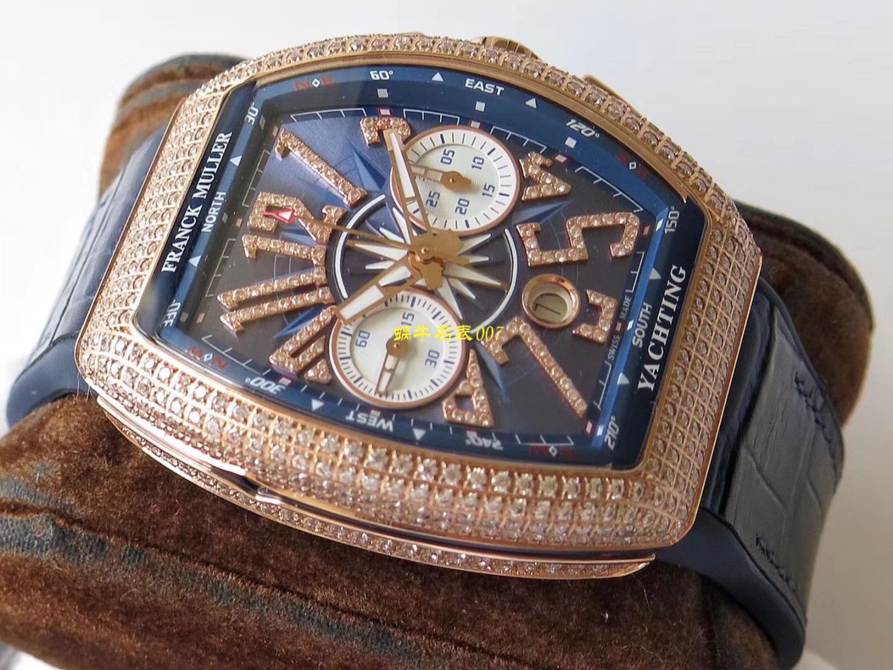 【台湾 Factory Franck Muller Replica Copy  Watches 】 Franck Muller MEN'S COLLECTION系列V 45 CC DT YACHT wrist watches  / FL063