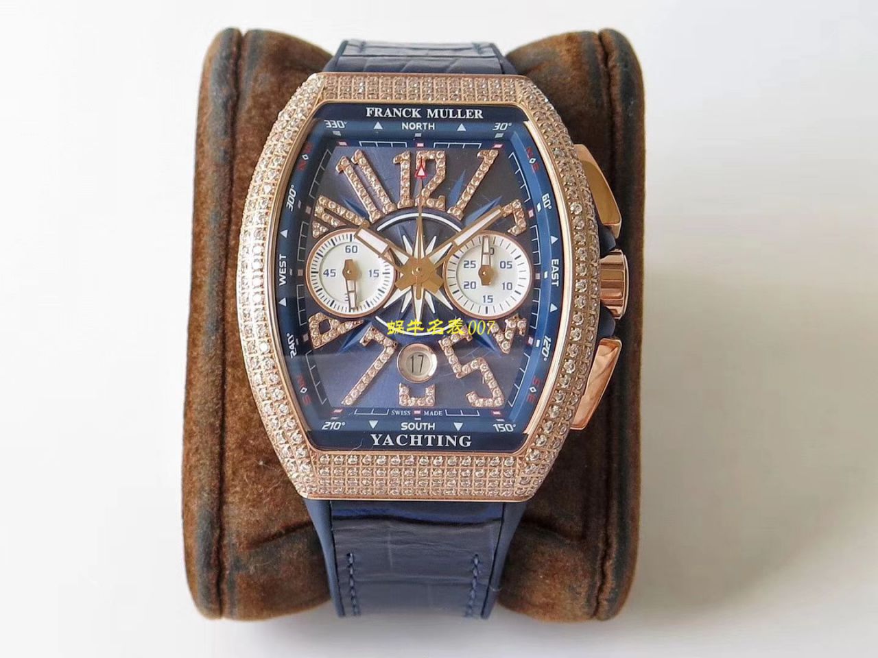 【台湾 Factory Franck Muller Replica Copy  Watches 】 Franck Muller MEN'S COLLECTION系列V 45 CC DT YACHT wrist watches  / FL063
