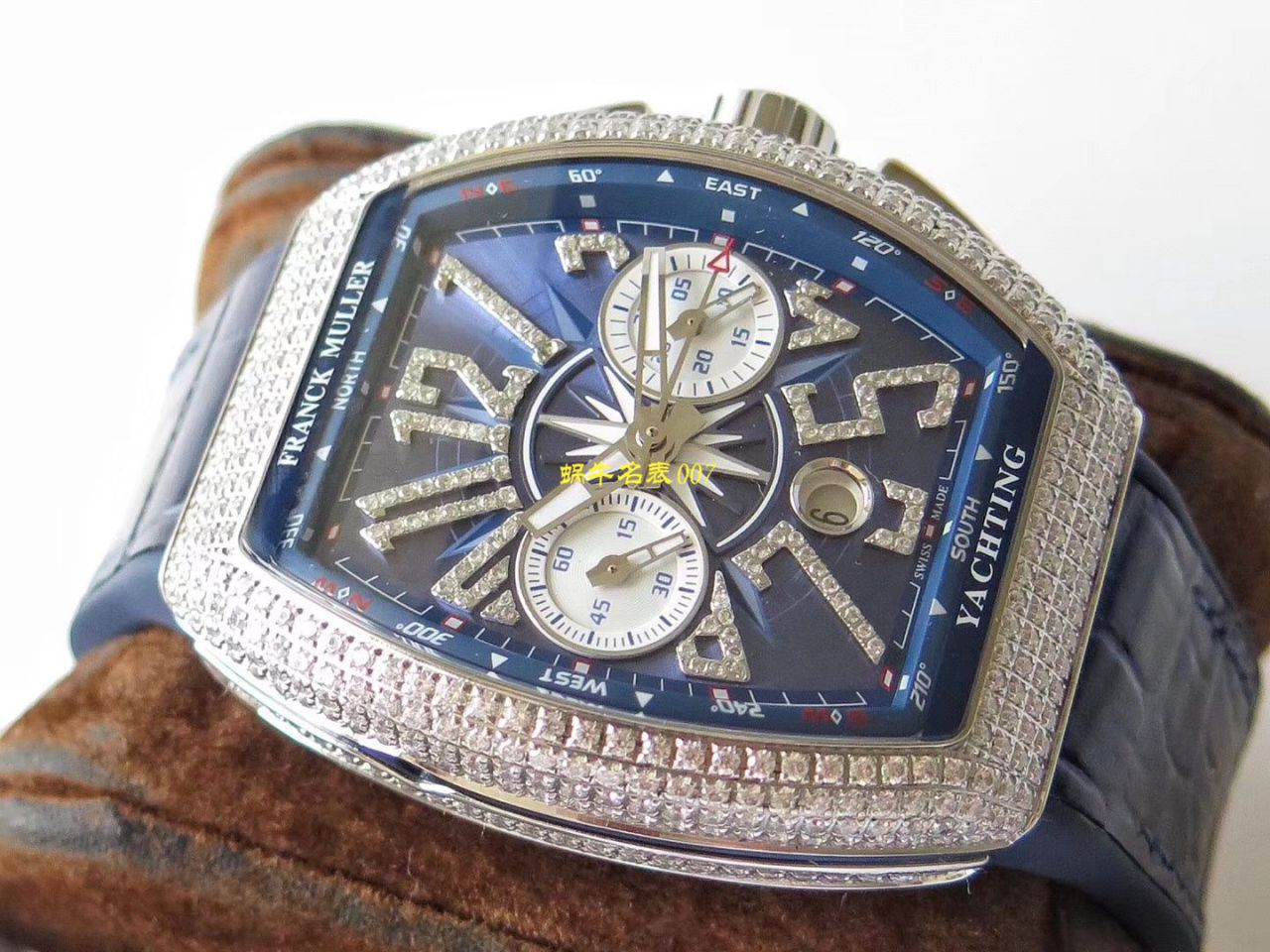 【台湾 Factory Franck Muller Replica Copy  Watches 】 Franck Muller MEN'S COLLECTION系列V 45 CC DT YACHT wrist watches  / FL063