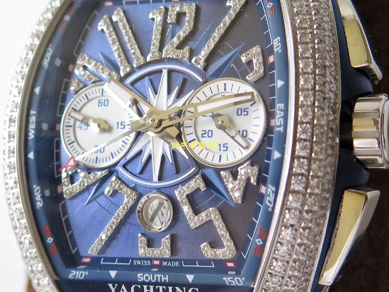 【台湾 Factory Franck Muller Replica Copy  Watches 】 Franck Muller MEN'S COLLECTION系列V 45 CC DT YACHT wrist watches  / FL063
