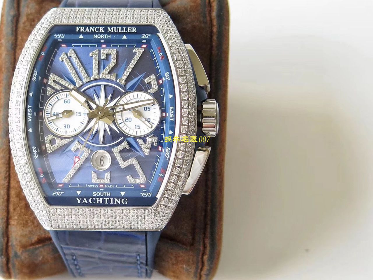 【台湾 Factory Franck Muller Replica Copy  Watches 】 Franck Muller MEN'S COLLECTION系列V 45 CC DT YACHT wrist watches  / FL063