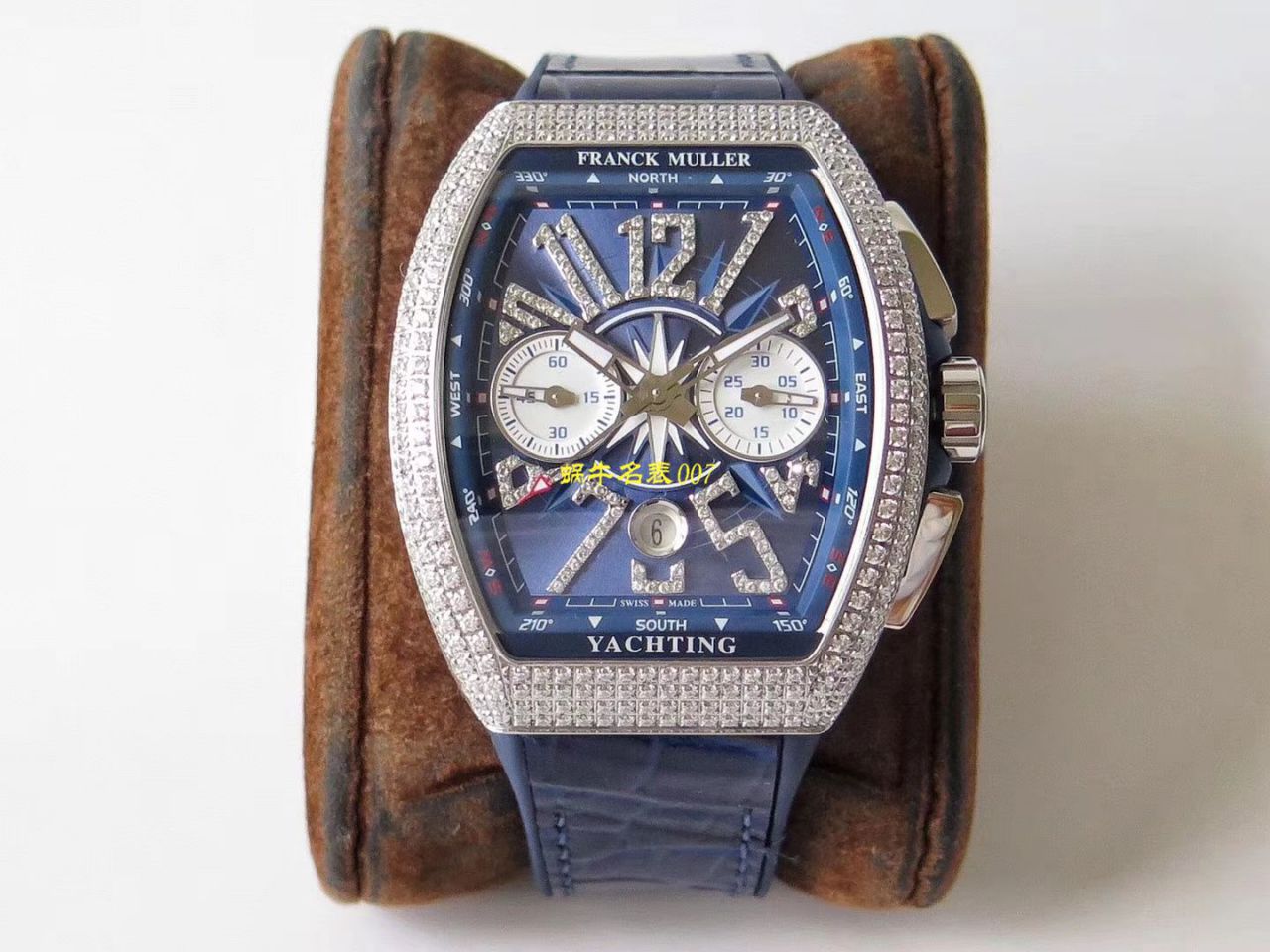 【台湾 Factory Franck Muller Replica Copy  Watches 】 Franck Muller MEN'S COLLECTION系列V 45 CC DT YACHT wrist watches  / FL063