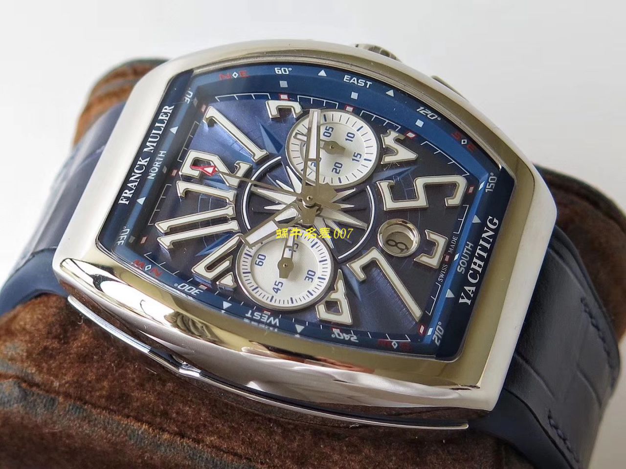【台湾 Factory Franck Muller Replica Copy  Watches 】 Franck Muller MEN'S COLLECTION系列V 45 CC DT YACHT wrist watches  / FL063