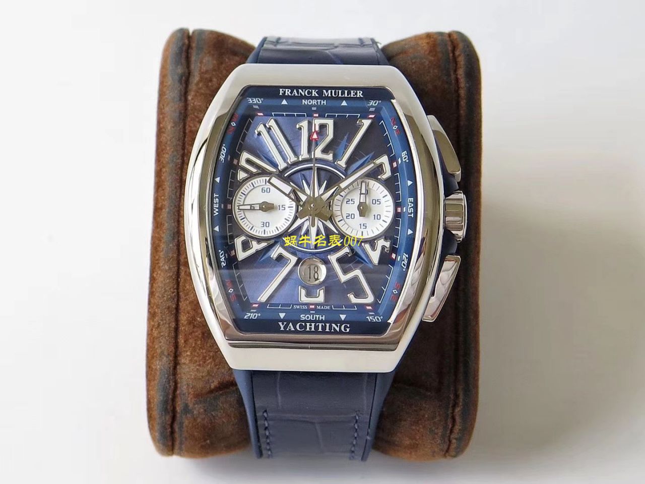 【台湾 Factory Franck Muller Replica Copy  Watches 】 Franck Muller MEN'S COLLECTION系列V 45 CC DT YACHT wrist watches  / FL063