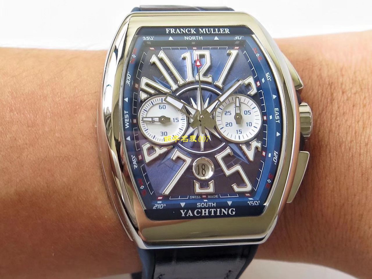 【台湾 Factory Franck Muller Replica Copy  Watches 】 Franck Muller MEN'S COLLECTION系列V 45 CC DT YACHT wrist watches  / FL063