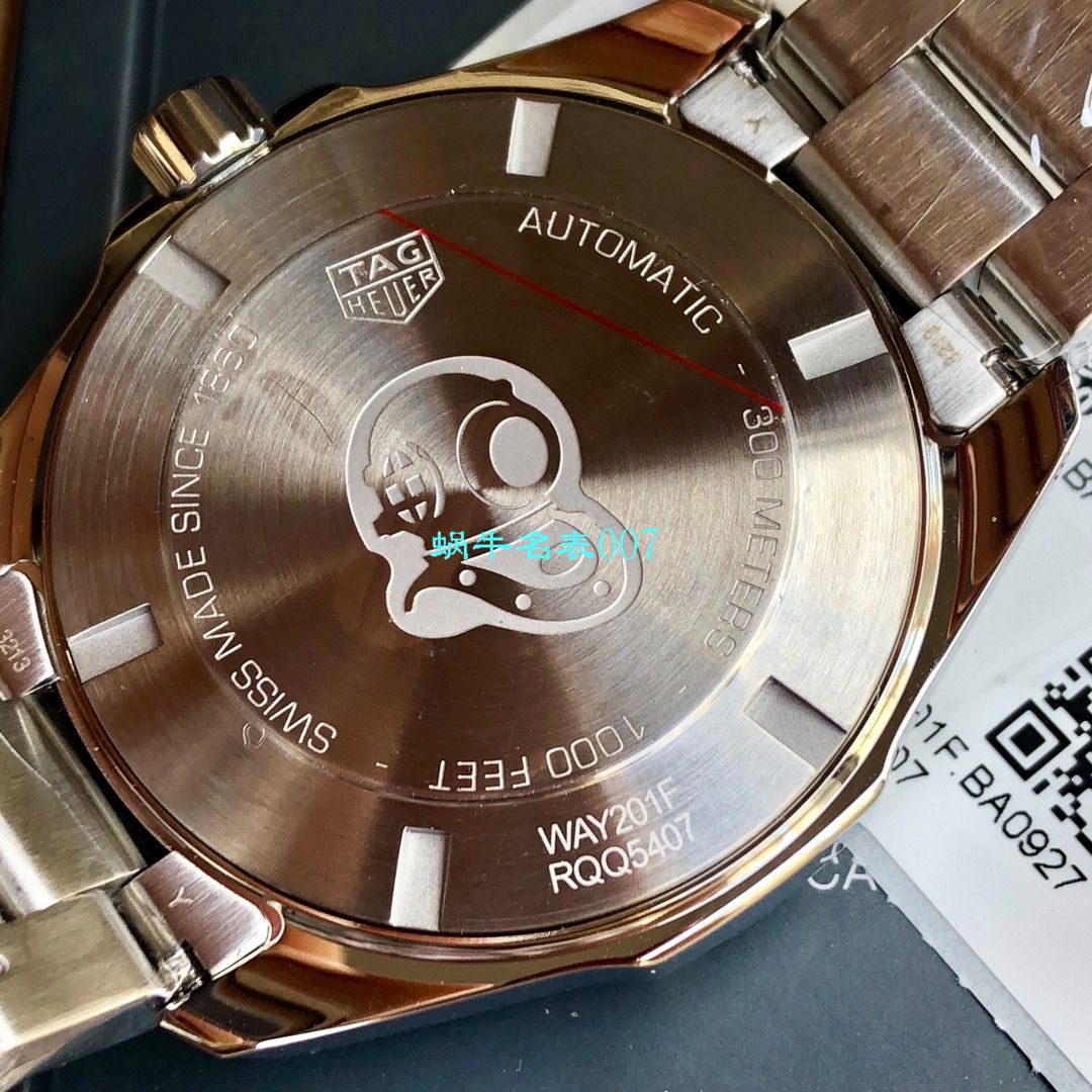 【渠道原单货】 TAG Heuer 竞潜系列WAY201F.BA0927GMT wrist watches  / TG067