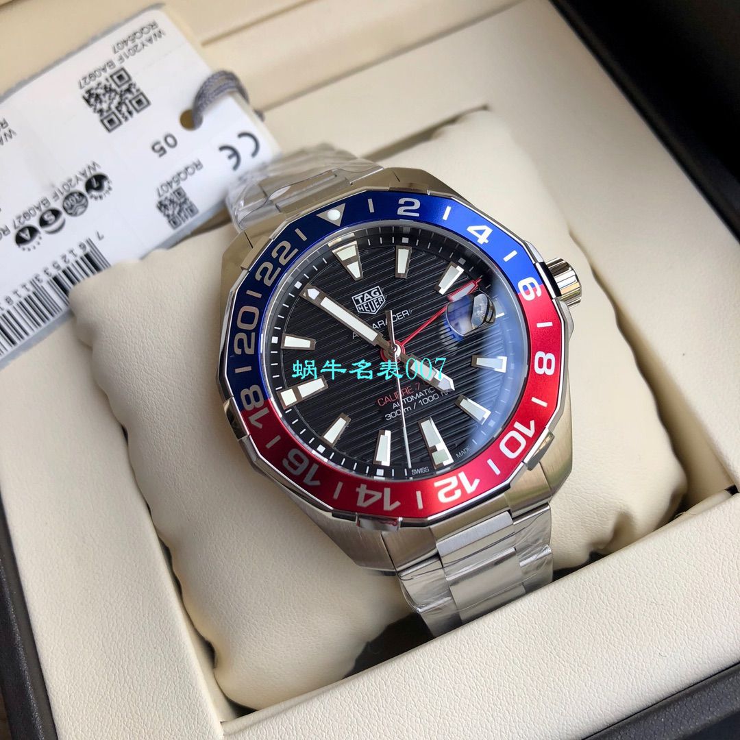 【渠道原单货】 TAG Heuer 竞潜系列WAY201F.BA0927GMT wrist watches  / TG067
