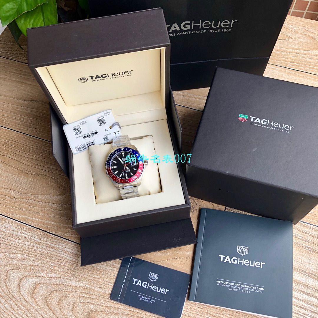 【渠道原单货】 TAG Heuer 竞潜系列WAY201F.BA0927GMT wrist watches  / TG067
