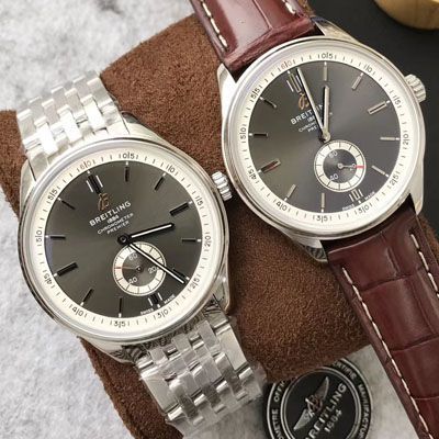 【Breitling渠道原单】 Breitling 璞雅系列A37340351B1A1，A37340351B1X2 wrist watches 