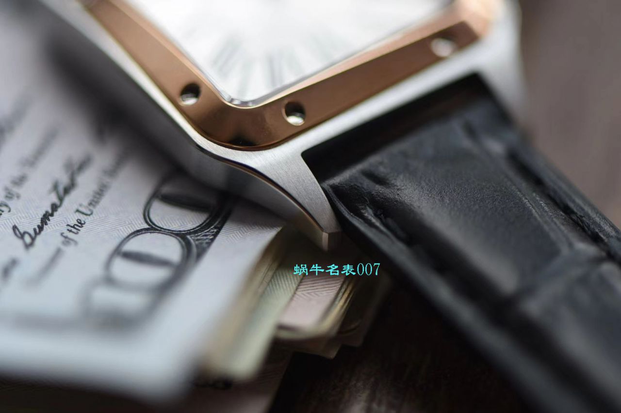 【XF Factory  Cartier   Replica Copy 表】 Cartier   Santos 系列W2SA0012（小号） wrist watches 间玫 Santos 杜蒙 / K231