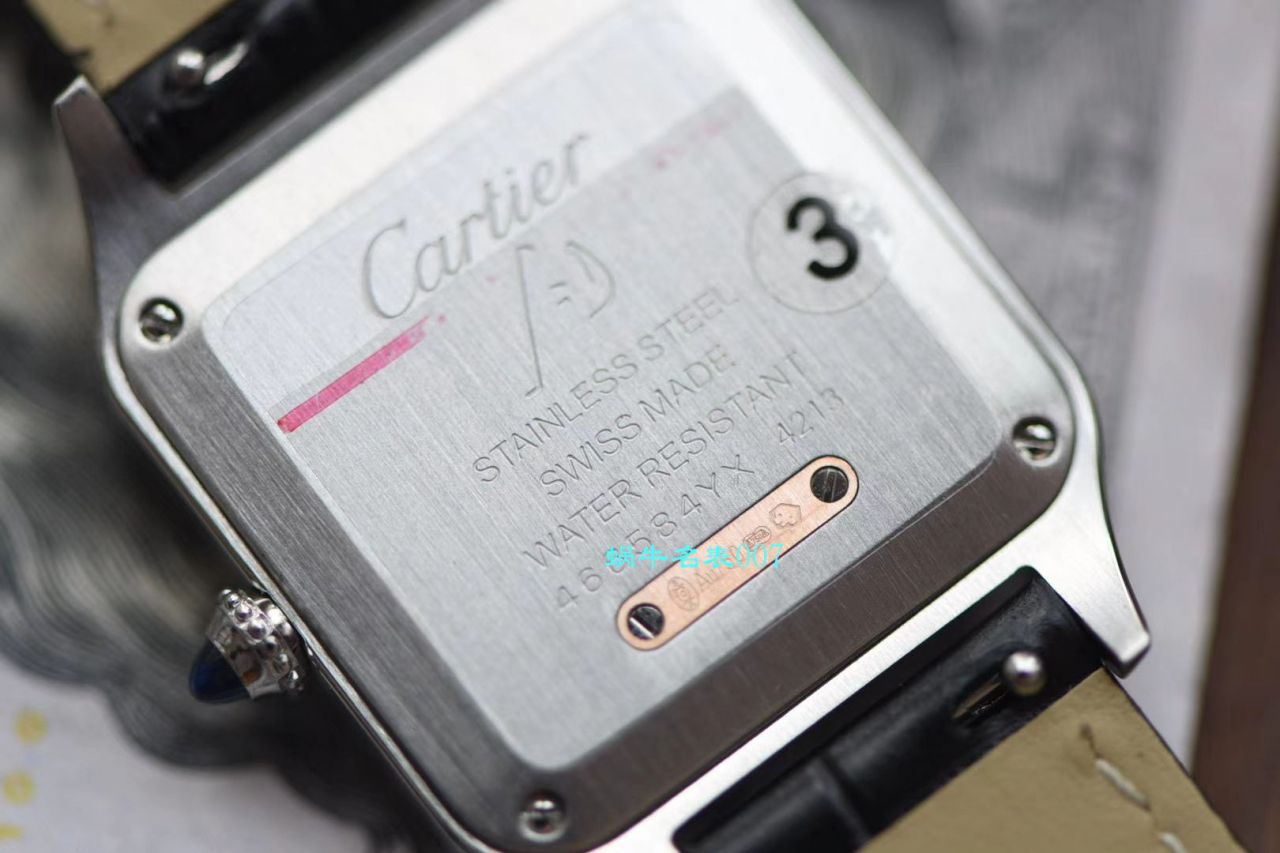 【XF Factory  Cartier   Replica Copy 表】 Cartier   Santos 系列W2SA0012（小号） wrist watches 间玫 Santos 杜蒙 / K231