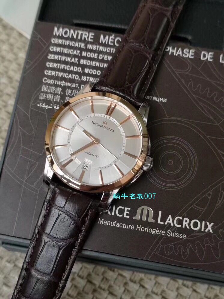 【Maurice Lacroix渠道原单】艾美奔涛系列PT6148-SS001-131-1，PT6148-SS002-131-1，PT6148-SS002-330 wrist watches  / AI08