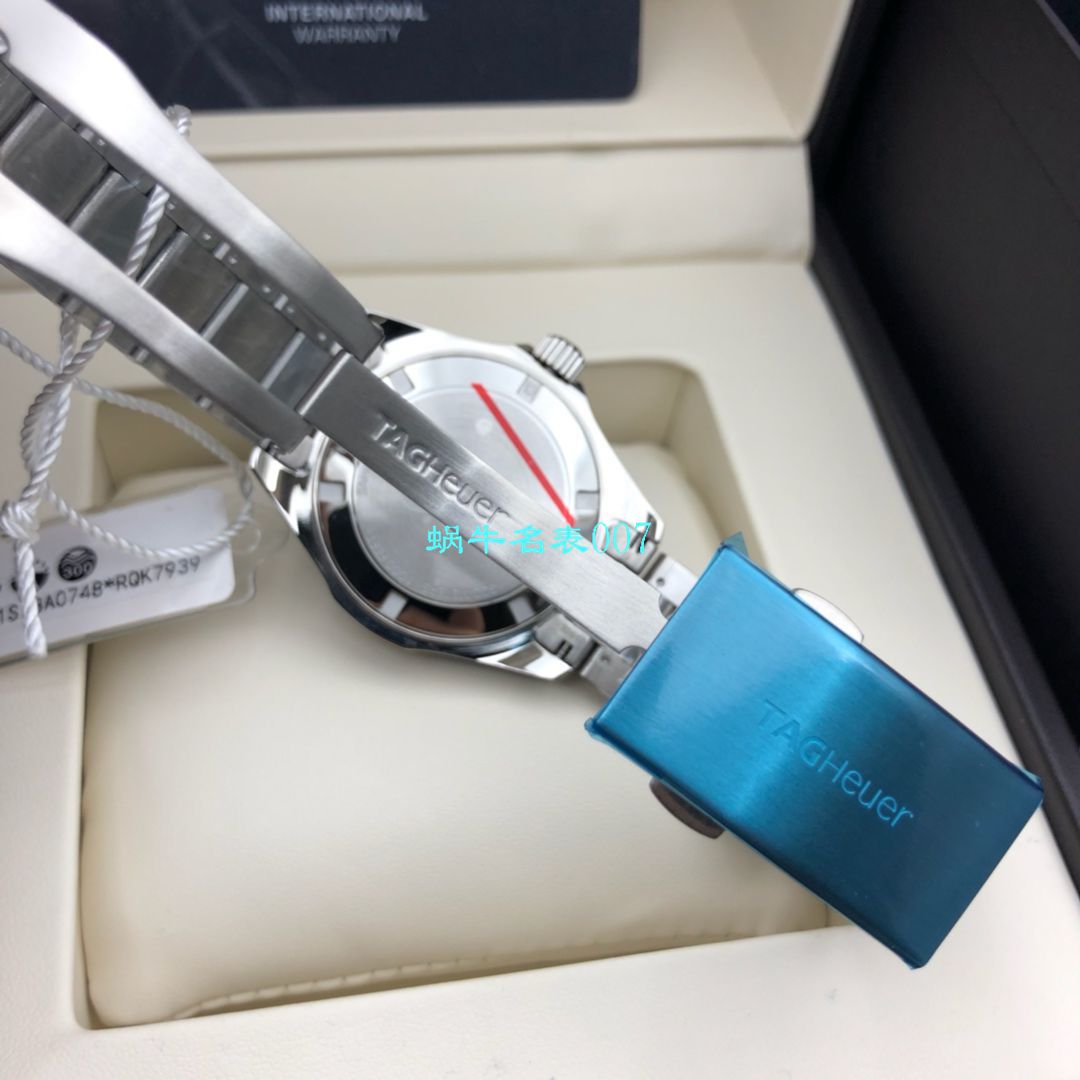 【Tag Heuer渠道女装原单】 TAG Heuer 竞潜系列WAY131S.BA0748，WAY131K.BA0748 wrist watches  / TG080