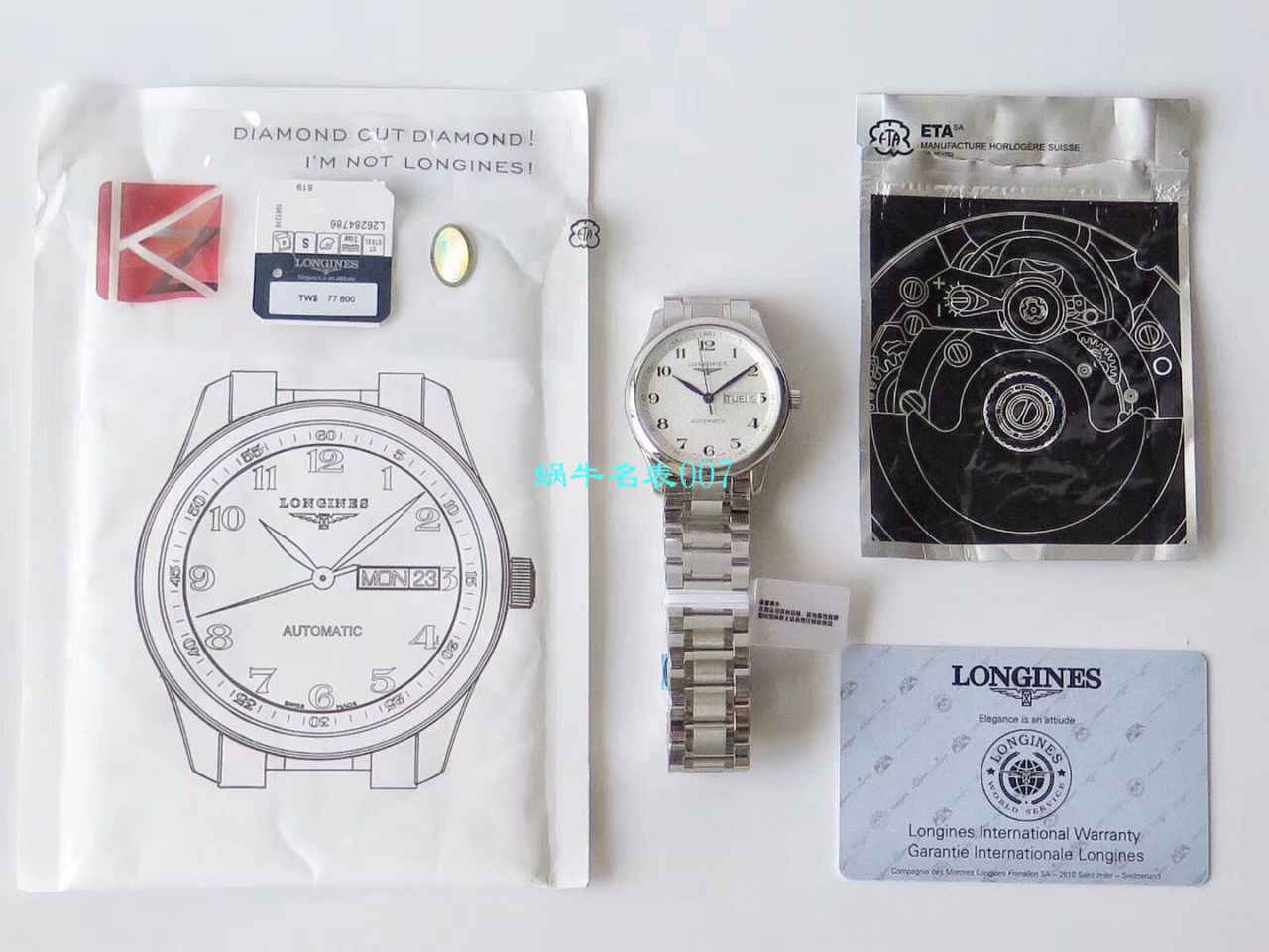 【 Video analysis KZ Factory Longines Replica Copy 表】 Longines 名匠系列L2.755.4.78.6、L2.755.4.78.3 wrist watches  / LG100