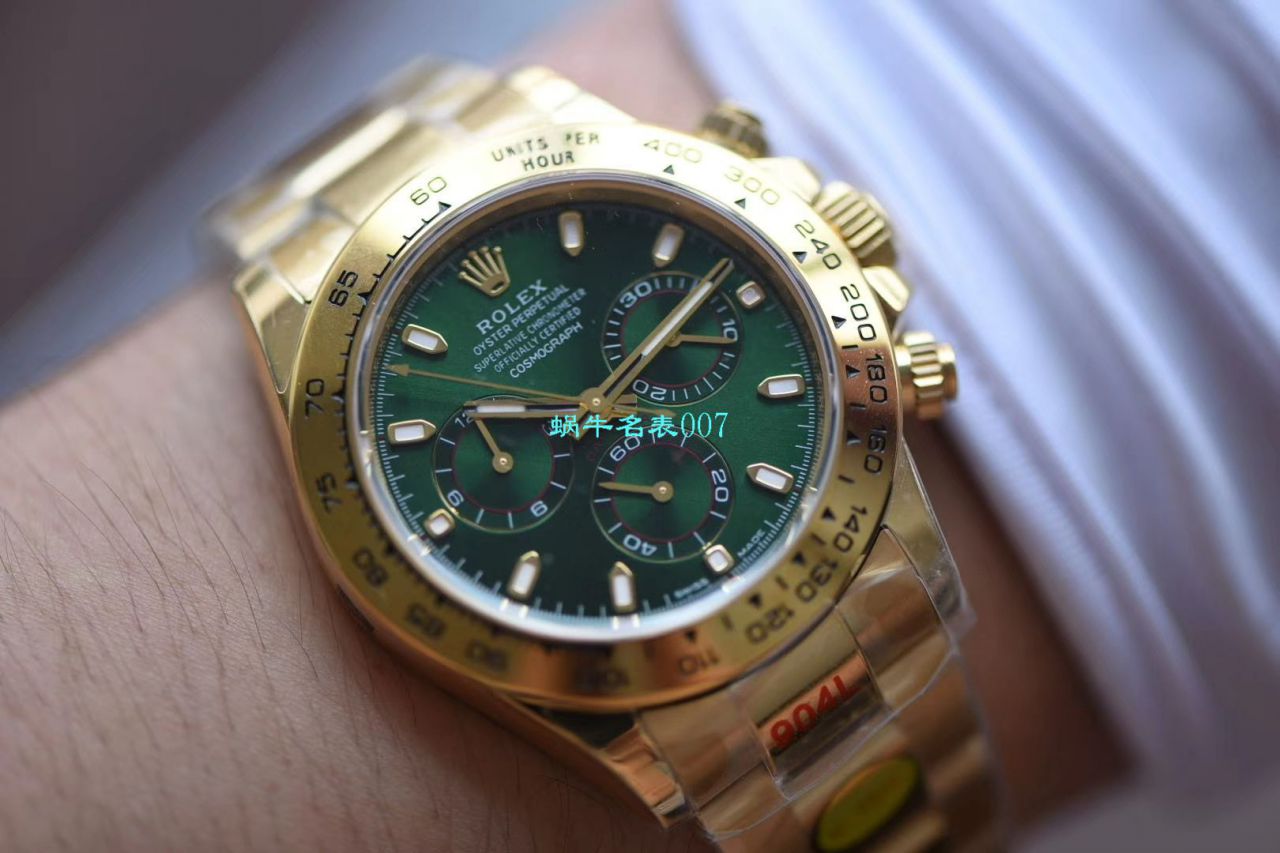 【NOOB Factory ROLEX top  Replica Copy 表】 Rolex  Cosmograph Daytona  Ditongna 系列116508 wrist watches  / R388