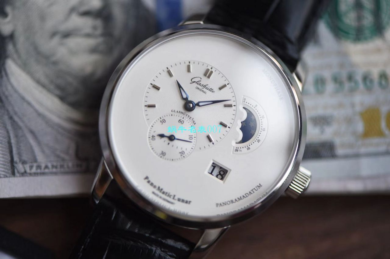 【TZ Factory Glashütte Original Replica Copy 表】glashuette original原创偏心系列1-90-02-42-32-05 wrist watches  / GLA053