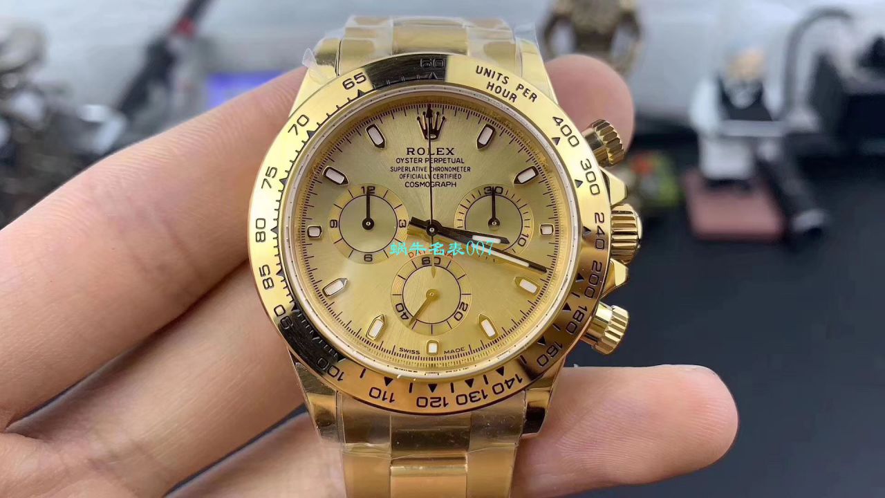 【NOOB Factory ROLEX top  Replica Copy 表】 Rolex  Cosmograph Daytona  Ditongna 系列116508 wrist watches  / R388