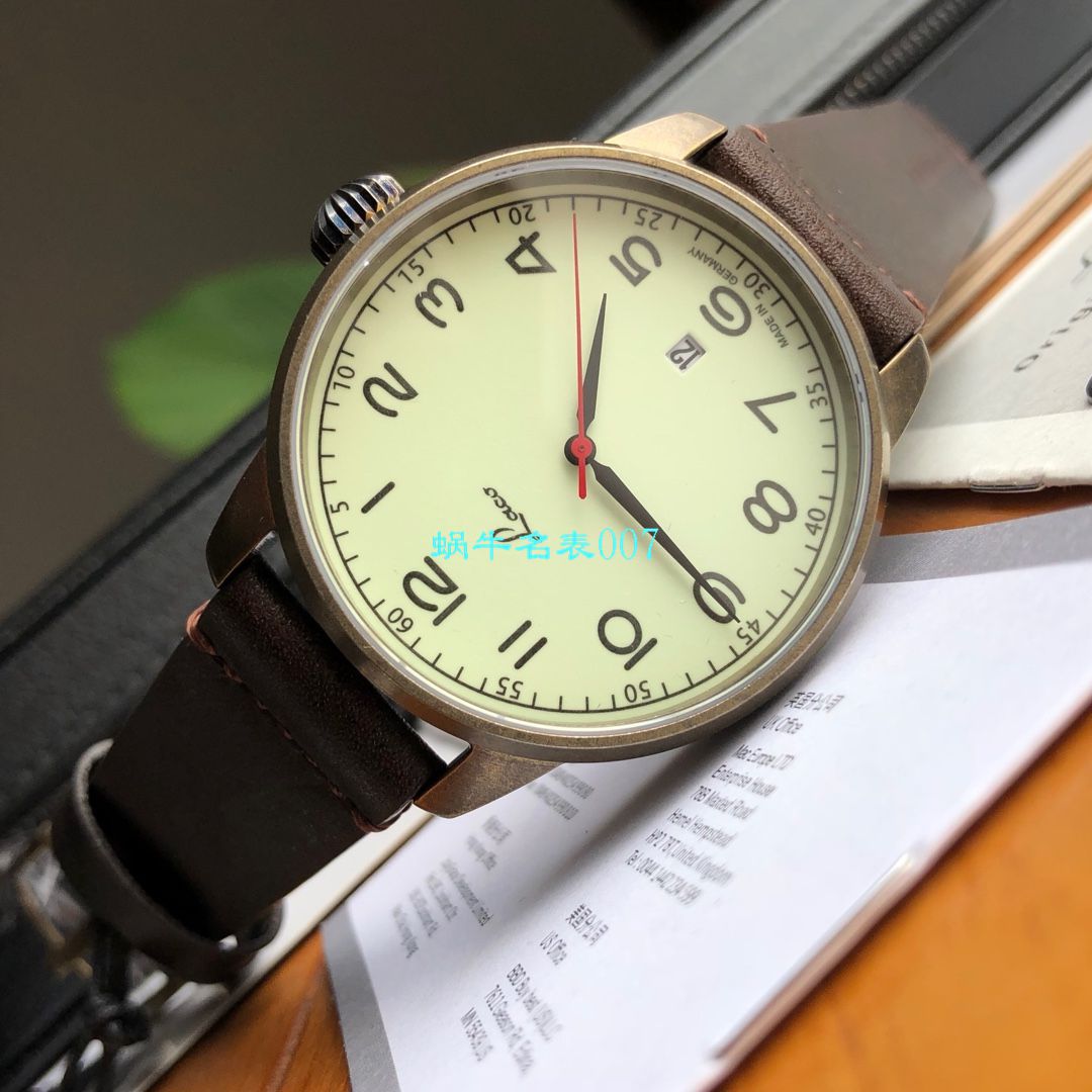 【渠道LACO原单】朗坤飞行员系列861760N wrist watches  / Laco01
