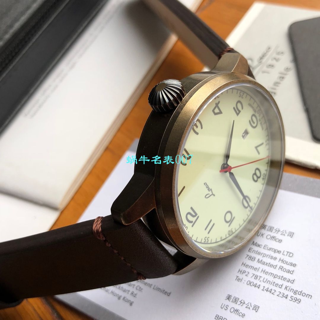 【渠道LACO原单】朗坤飞行员系列861760N wrist watches  / Laco01