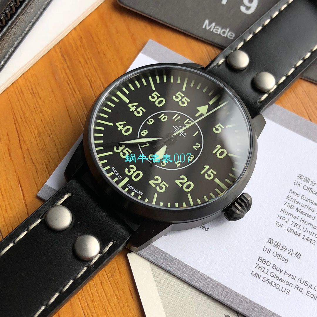 【渠道LACO原单】朗坤飞行员系列861760N wrist watches  / Laco01