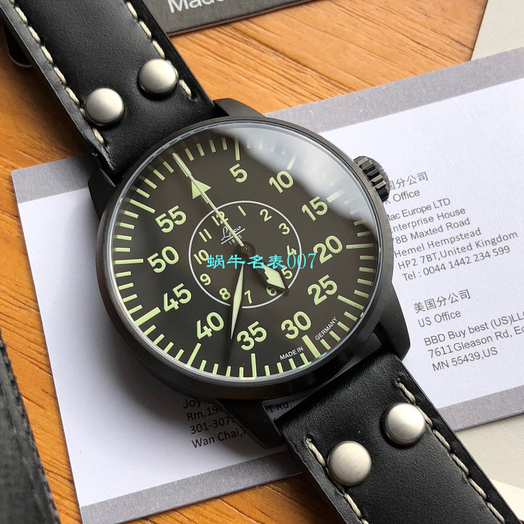 【渠道LACO原单】朗坤飞行员系列861760N wrist watches  / Laco01