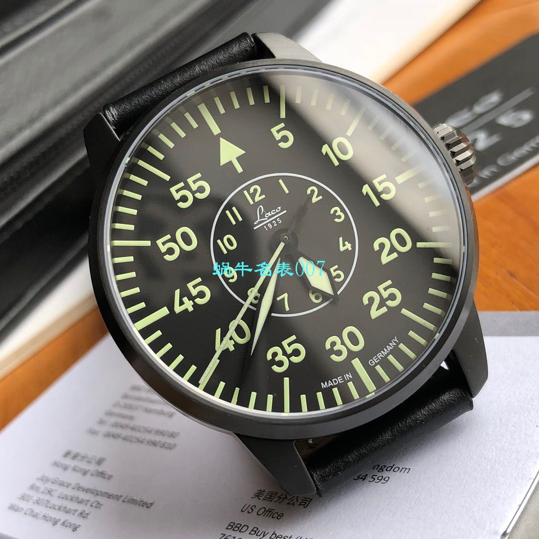【渠道LACO原单】朗坤飞行员系列861760N wrist watches  / Laco01