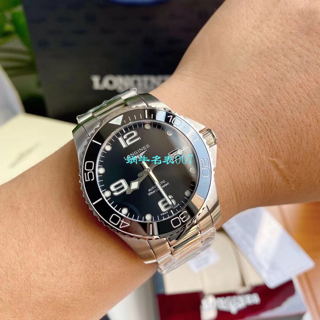 【渠道原单Longines】 Longines 康卡斯潜水系列L3.742.4.56.6 wrist watches  / L116