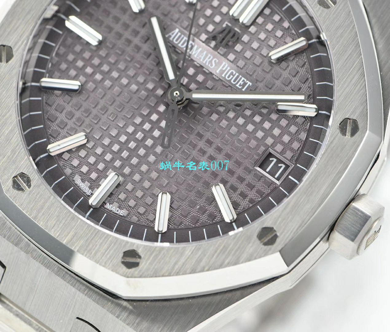 【OM Factory  Replica Copy 表】Audemars Piguet 皇家橡树系列15500ST.OO.1220ST.01，15500ST.OO.1220ST.02，15500ST.OO.1220ST.03 wrist watches  / AP180
