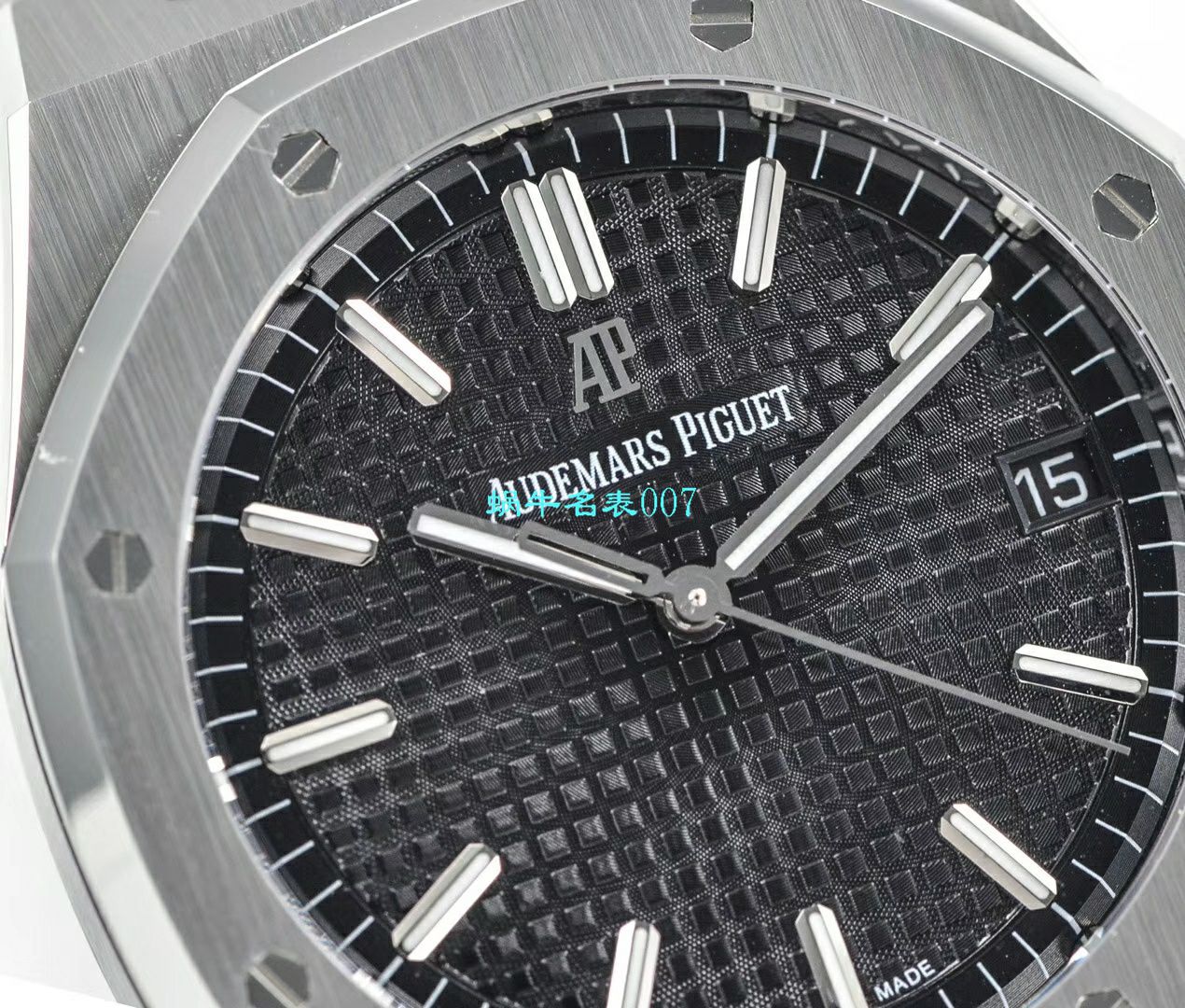 【OM Factory  Replica Copy 表】Audemars Piguet 皇家橡树系列15500ST.OO.1220ST.01，15500ST.OO.1220ST.02，15500ST.OO.1220ST.03 wrist watches  / AP180