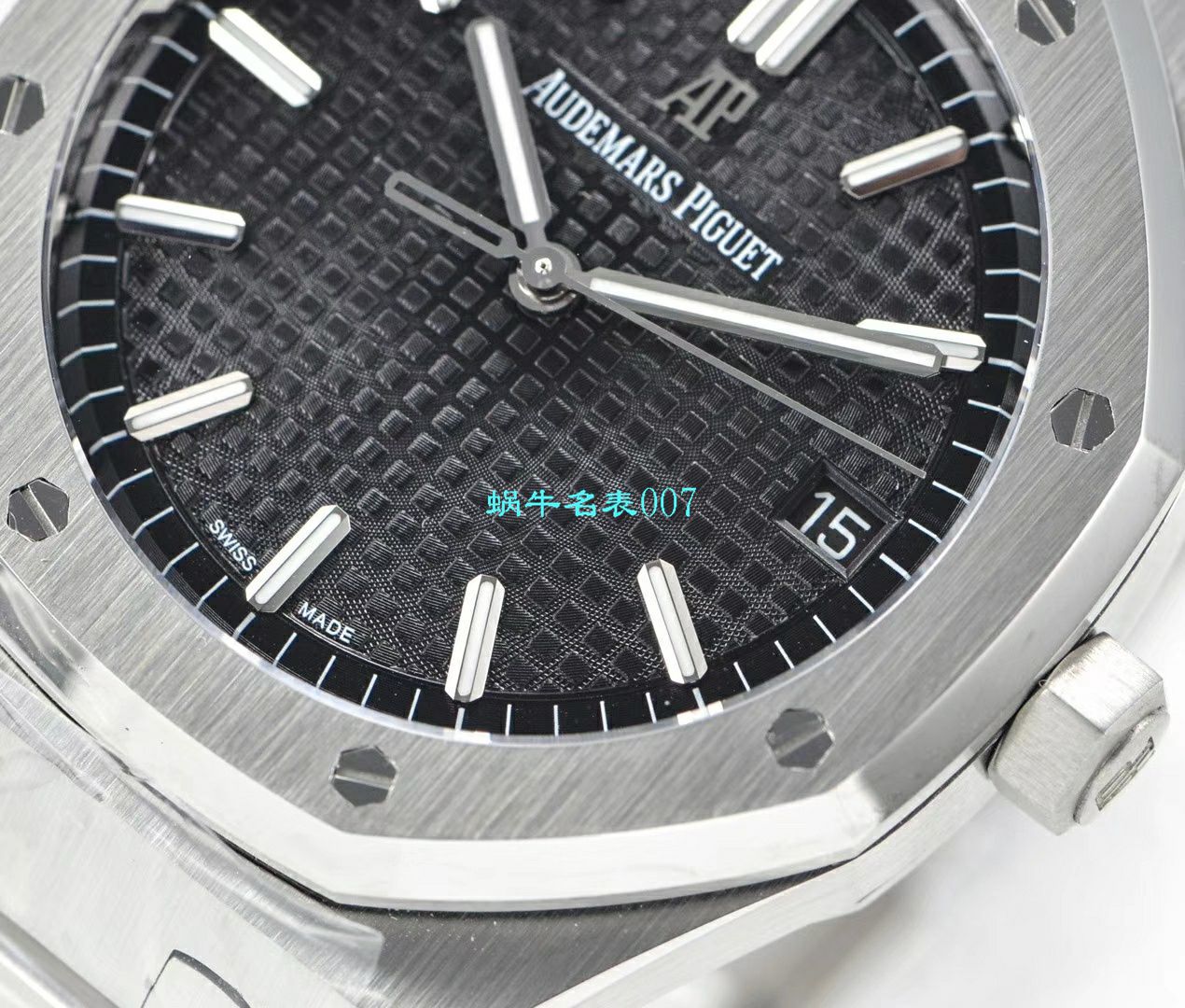 【OM Factory  Replica Copy 表】Audemars Piguet 皇家橡树系列15500ST.OO.1220ST.01，15500ST.OO.1220ST.02，15500ST.OO.1220ST.03 wrist watches  / AP180