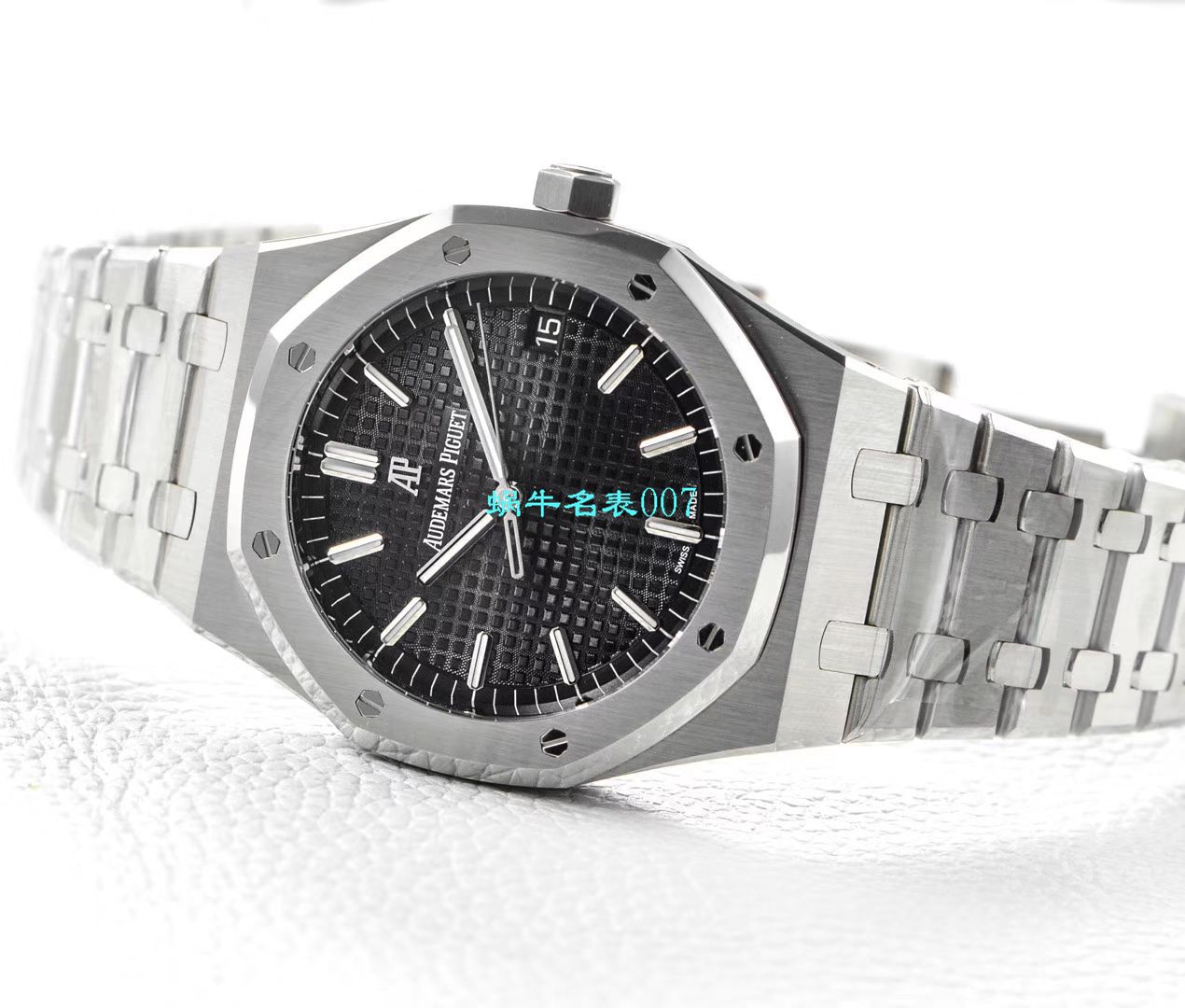 【OM Factory  Replica Copy 表】Audemars Piguet 皇家橡树系列15500ST.OO.1220ST.01，15500ST.OO.1220ST.02，15500ST.OO.1220ST.03 wrist watches  / AP180