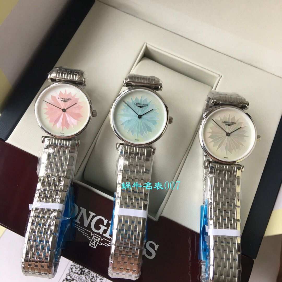 【渠道Longines原单女表】 Longines 嘉岚系列L4.209.4.04.6，L4.209.4.03.6，L4.209.4.05.6 wrist watches  / L126