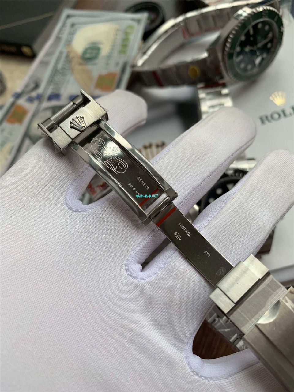 【 Video analysis N Factory  Submariner  Submariner V10升​级版本 Watches 】 Rolex  Submariner 型 Replica 116610LV-97200，116610LN-97200黑 Submariner  wrist watches  / R390