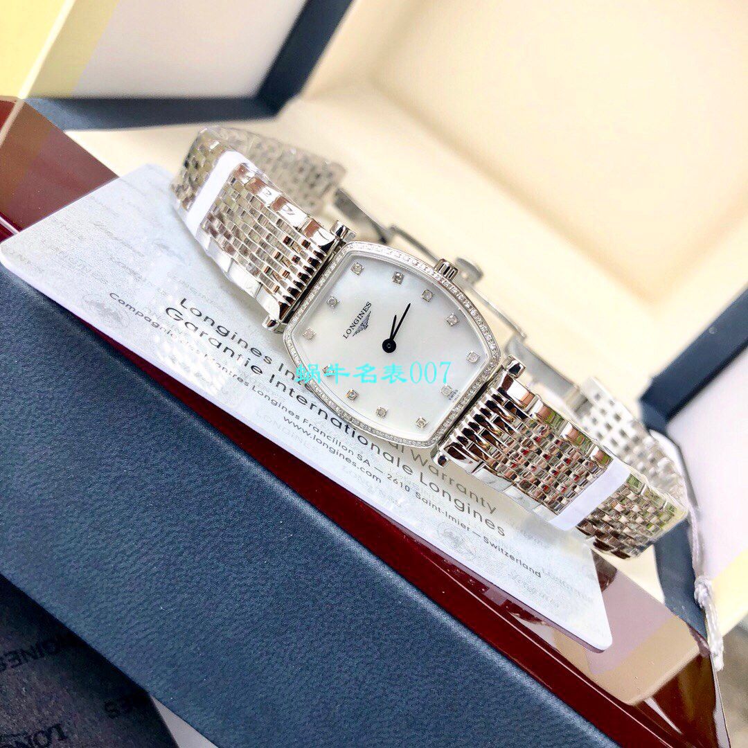 【渠道钻面款真钻原单】 Longines 优雅系列嘉岚L4.288.0.58.6，L4.288.0.87.6女士 wrist watches  / L128