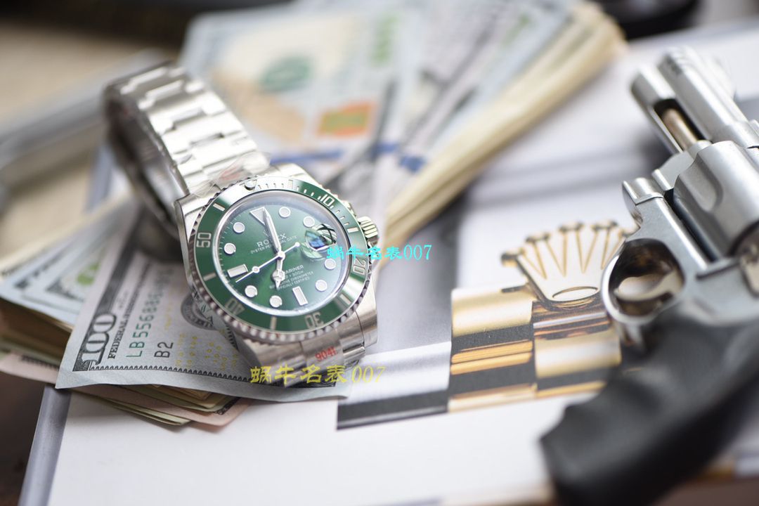 【 Video analysis N Factory  Submariner  Submariner V10升​级版本 Watches 】 Rolex  Submariner 型 Replica 116610LV-97200，116610LN-97200黑 Submariner  wrist watches  / R390