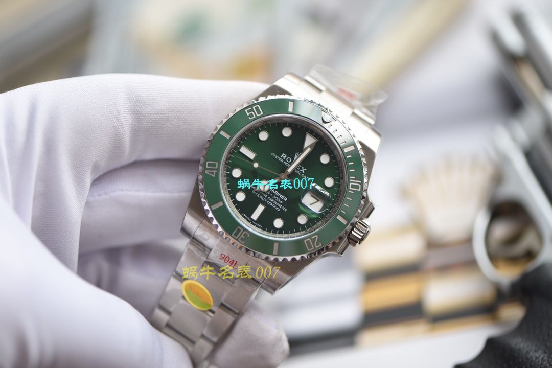 【 Video analysis N Factory  Submariner  Submariner V10升​级版本 Watches 】 Rolex  Submariner 型 Replica 116610LV-97200，116610LN-97200黑 Submariner  wrist watches  / R390