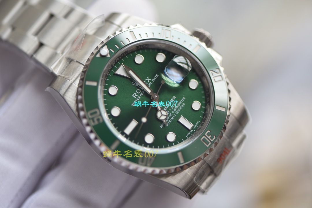 【 Video analysis N Factory  Submariner  Submariner V10升​级版本 Watches 】 Rolex  Submariner 型 Replica 116610LV-97200，116610LN-97200黑 Submariner  wrist watches  / R390