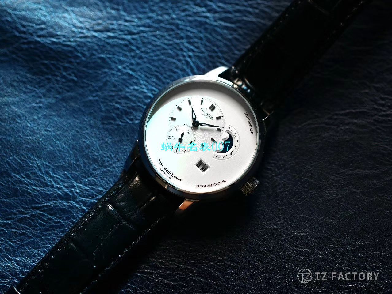 【TZ Factory Glashütte Original Replica Copy 表】glashuette original原创偏心系列1-90-02-42-32-05 wrist watches  / GLA053