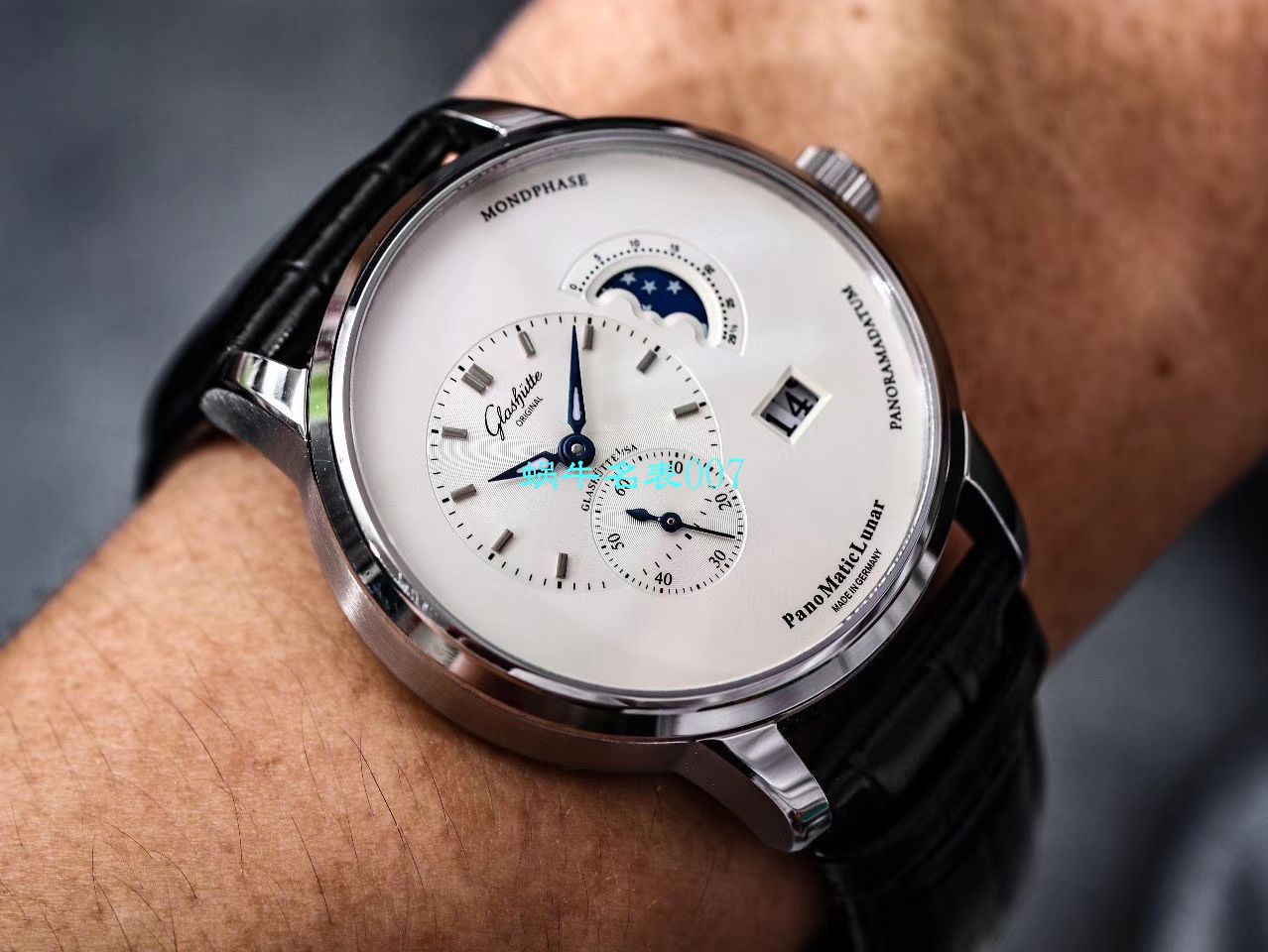 【TZ Factory Glashütte Original Replica Copy 表】glashuette original原创偏心系列1-90-02-42-32-05 wrist watches  / GLA053