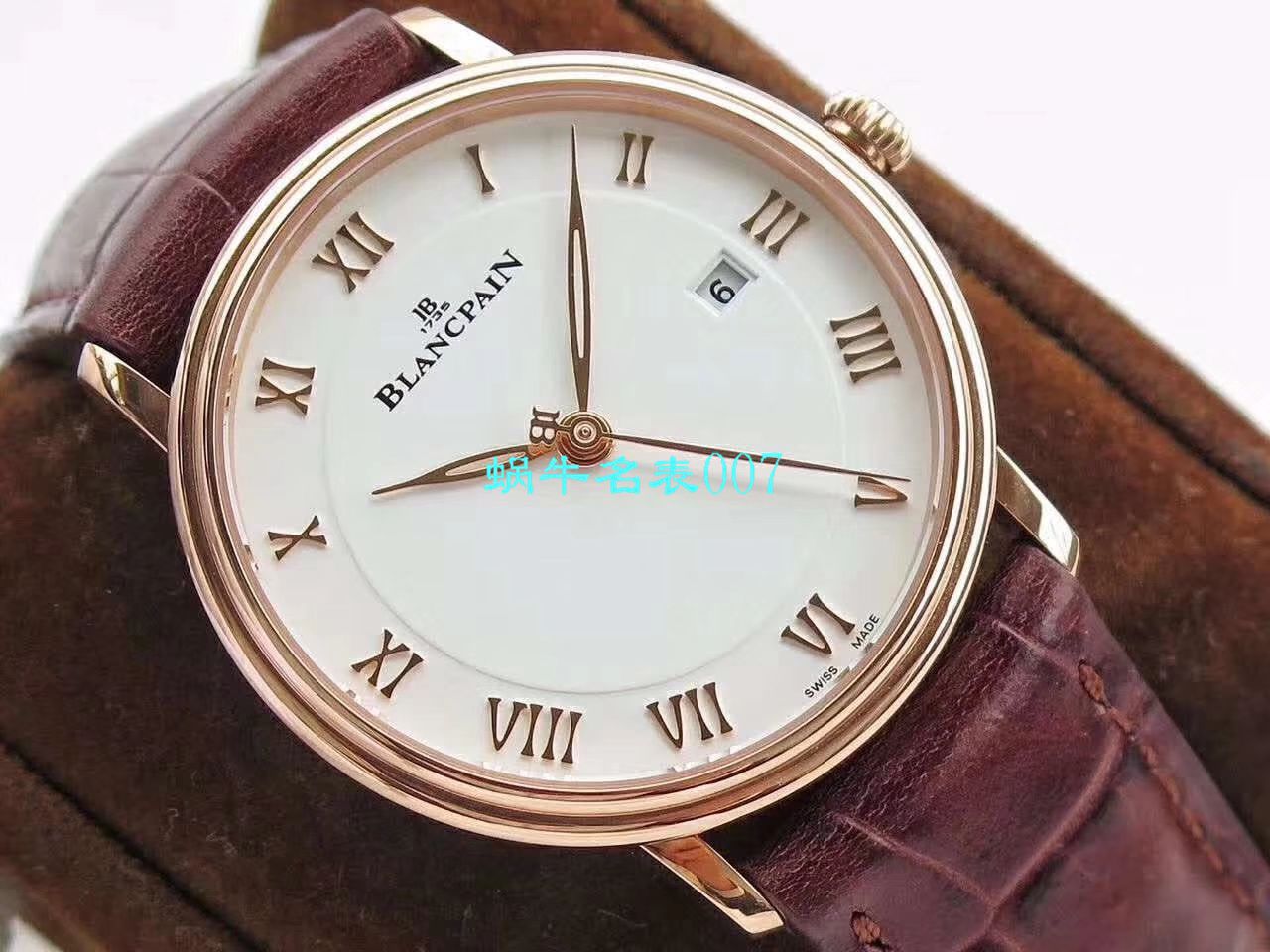 【ZF Factory  Replica Copy 表】Blancpain 经典系列6223-3642-55B wrist watches  / BP063