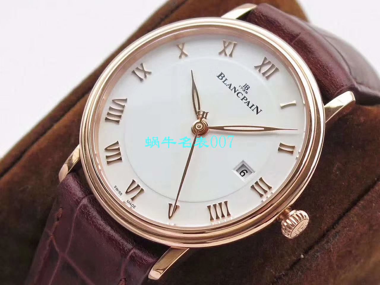 【ZF Factory  Replica Copy 表】Blancpain 经典系列6223-3642-55B wrist watches  / BP063