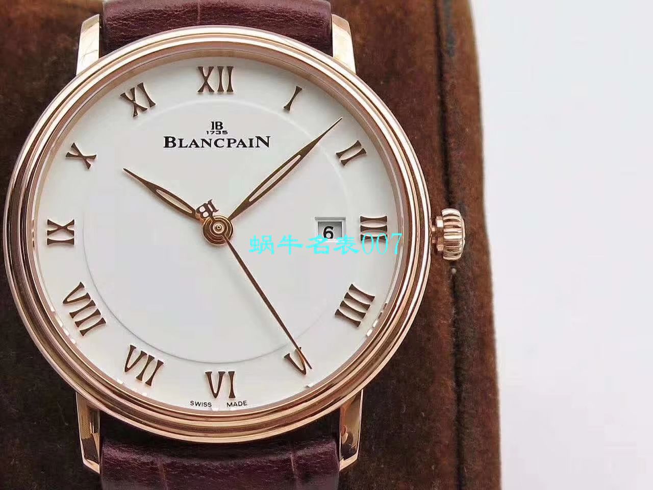 【ZF Factory  Replica Copy 表】Blancpain 经典系列6223-3642-55B wrist watches  / BP063