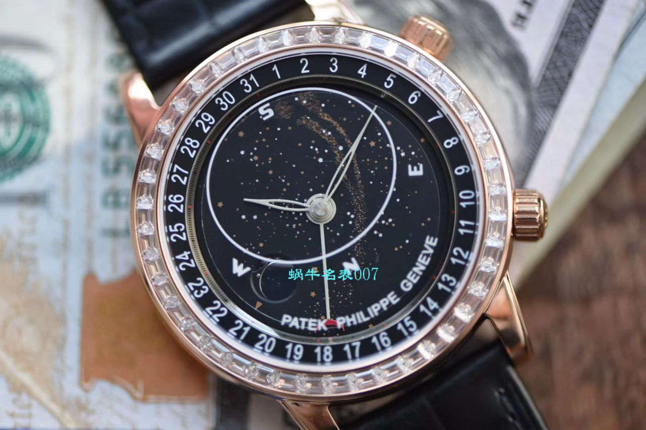 【台湾 Factory 最新升级版 Replica Watches 】 PATEK PHILIPPE 超级复杂功能计时系列6104R-001 wrist watches  / BD236