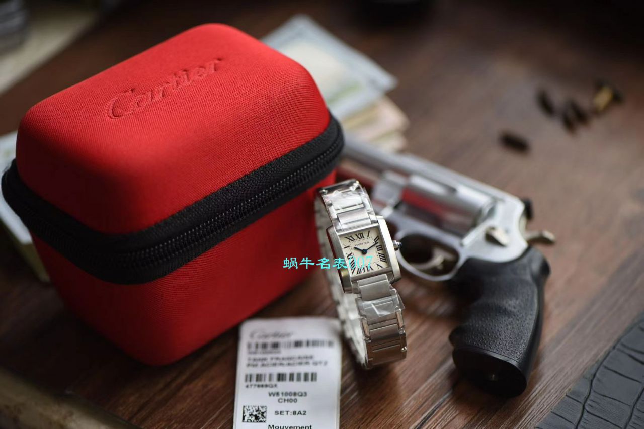 【8848 Factory  Cartier 法国坦克 Replica Copy 女表】 Cartier  坦克系列W50012S3 wrist watches  / K232